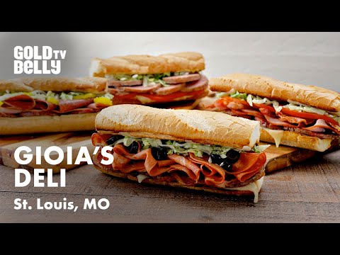 Gioia's Deli in St. Louis Has Stood On "The Hill" Since 1918: Taste Their Famous Hot Salami Sandwich