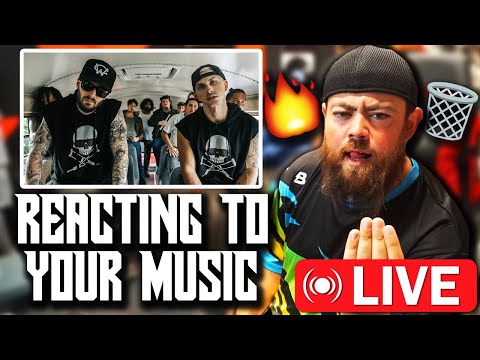 🔴 REACTING TO YOUR MUSIC LIVE | SUBSCRIBER SUNDAY 🔴