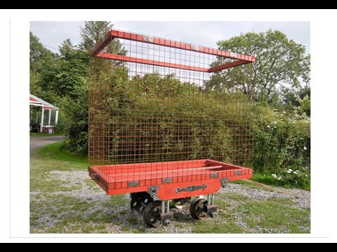 Making A Narrow-Gauge Railway Wagon For Storing And Drying Timber - With Trap Doors!!