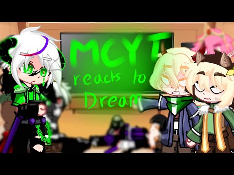 MCYT reacts to Dream's curropted form•Dream smp•||Gacha Club||∆Cellie lock∆