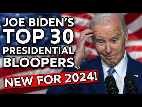 Joe Biden's WORST Bloopers & Blunders Countdown! (NEW FOR 2024)