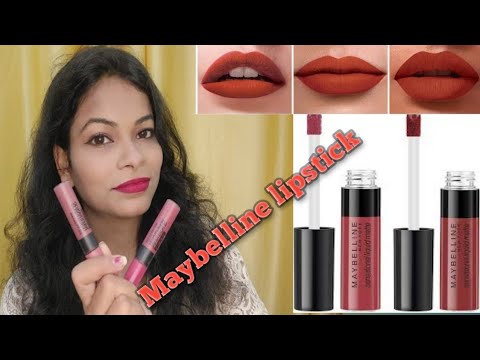 Maybelline sensenal matt lipstick |👎😡 honest review l #maybelline #lipstick