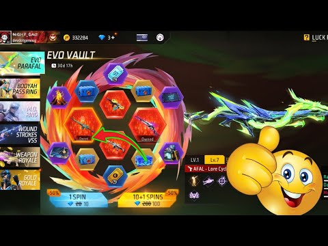 HOW TO GET EVO PARAFAL FROM EVO VAULT