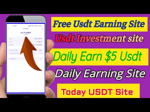 New Usdt trading site, New Usdt earnings website| Today Usdt earning site