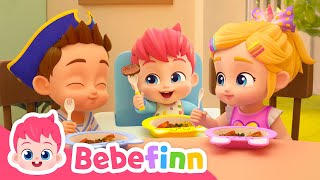 🥣 This Is The Way We Eat Our Meal | EP26 | Sing along Bebefinn | Nursery Rhymes & Kids Songs