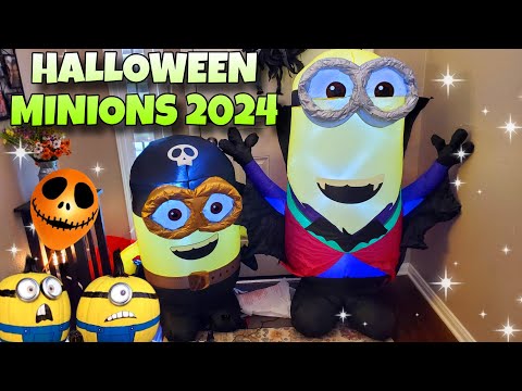 Home Depot vs Walmart Minion Halloween Inflatable Blow Ups 2024