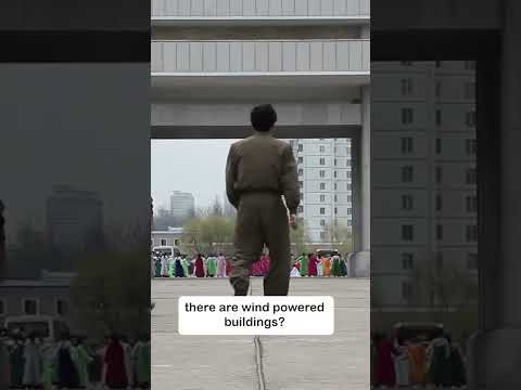 North Korea's BIZARRE Buildings #shorts