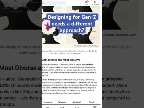 Does designing for gen-z mean throwing out conventional ideas about design? #uxdesign