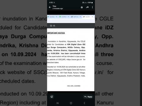 SSC CGL 2024 canceled on 10th sep in kakinada