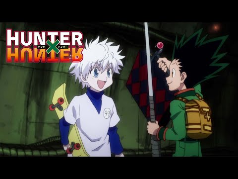 Gon Meets Killua for the First Time | Hunter X Hunter