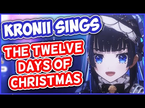 The Twelve Days Of Christmas - Ouro Kronii | HololiveEN Karaoke [UNARCHIVED]