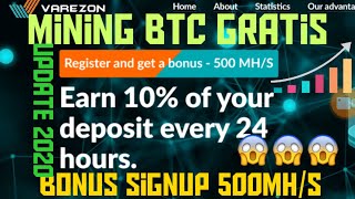 Update Mining Bitcoin Gratis 2020 | Free 500 MH/S