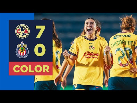 ¡HIS7ÓRICA GOLEADA A CHIVAS! | El Color de #ElClásicoDeMéxico | ¡Hat-trick de Ki y muchos más goles!