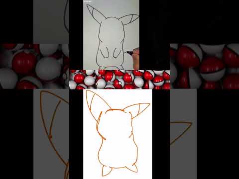 Aprendiendo a dibujar a Pikachu