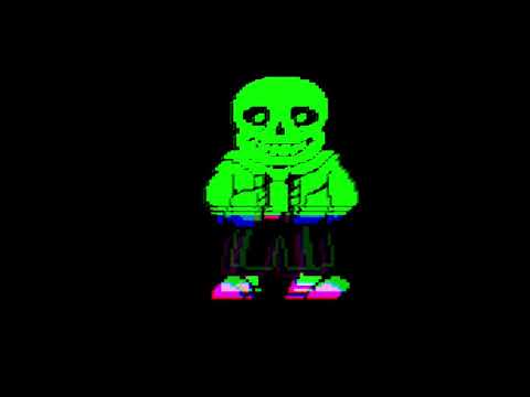 Megalovania but its so glitchy that sans is in colour!!