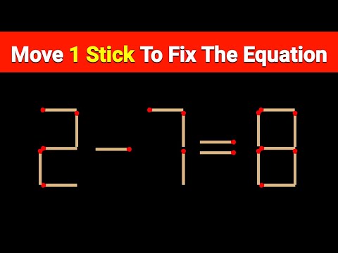 If you are genius solve this || Matchstick puzzle || Ep : 09