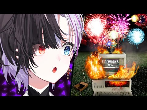 Setting off 1,000 FIREWORKS in my PC (worrying)