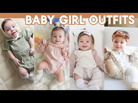 Baby Girl OOTW, Closet Tour, + Where We Shop for Kids Clothes!