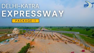 Delhi Katra Expressway : झज्जर & सोनीपत Update | Insane Progress 🔥 | August 2024 #detoxtraveller