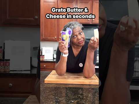 Grate Butter and Cheese in seconds! No Machine