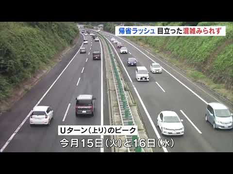 お盆休みの交通機関　目立った混雑なし　上りピークは15日（火）福島【12日午前11時現在】