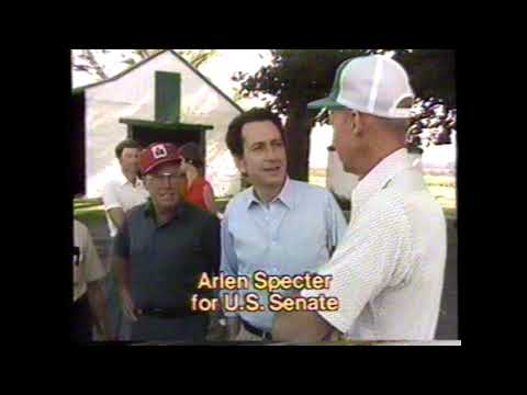 1980 Elect Arlen Specter "He'll produce for Pennsylvania" Political TV Commercial