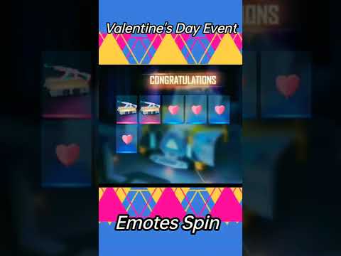 This Valantine 💏 Season Event Emote💕 Spining / #ff #shorts #totalgaming #game