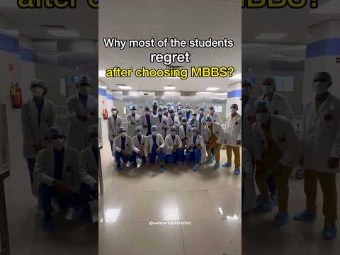 Why students regret after choosing MBBS? 😮 #aiims #mbbs #viral #shorts #neet #medicalstudent