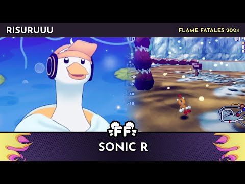 Sonic R by Risuruuu in 24:50 - Flame Fatales 2024