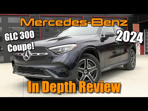 2024 Mercedes Benz GLC 300 4Matic Coupe: Start Up, Test Drive & In Depth Review