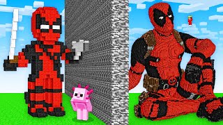 I Cheated With DEADPOOL in Minecraft Build Battle