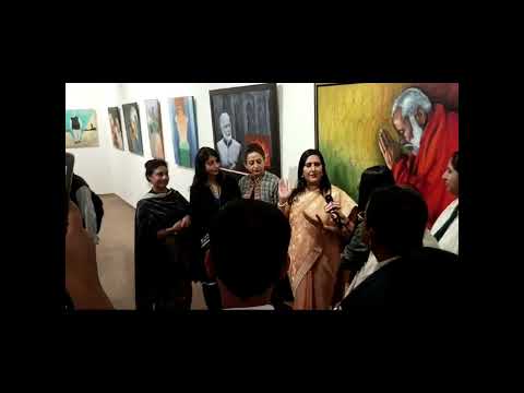 My Exhibition at 'Lalith Kala Bhavan', New Delhi