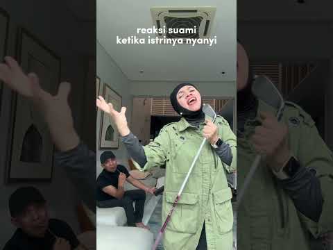 Lucu banget reaksi suami aku #genhalilintar #youtubeshorts #shorts