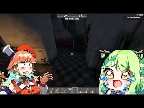 Scared Fauna get punched by Takakichan in 7 days collab【HololiveEN】