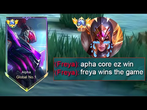 FINALLY A WORTHY OPPONENT!! PRO FREYA IN EXP (alpha best build and emblem)