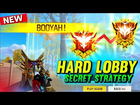 RANK PUSH WITH REGION PLAYERS 🤩 | GRANDMASTER HARD LOBBY GAMEPLAY - GARENA FREE FIRE