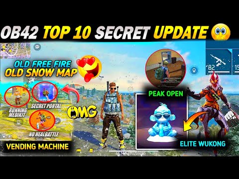 OB42 ADVANCE SERVER TOP 10 NEW CHANGES | OB42 Advance Server Gameplay | OB42 Advance Server