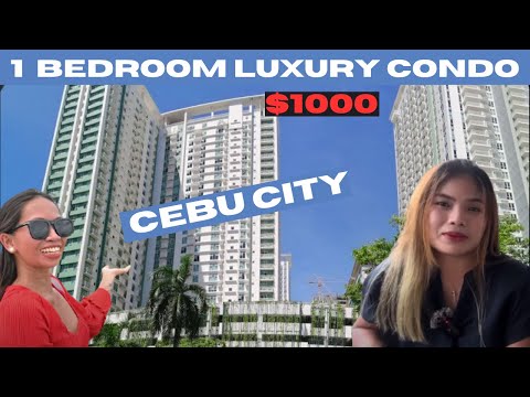 1 BEDROOM 1 BATH FURNISHED LUXURY CONDO 58 SQM IN CEBU CITY