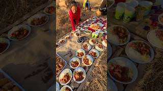 Mongolian Autumn feast with Nomadic family!