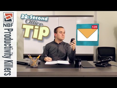 Productivity Killers | NBF 30 Second Office Tip