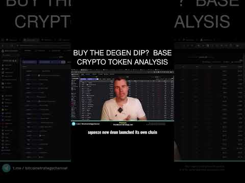 Buy The Degen Dip? 🤩 Base Crypto Token Analysis