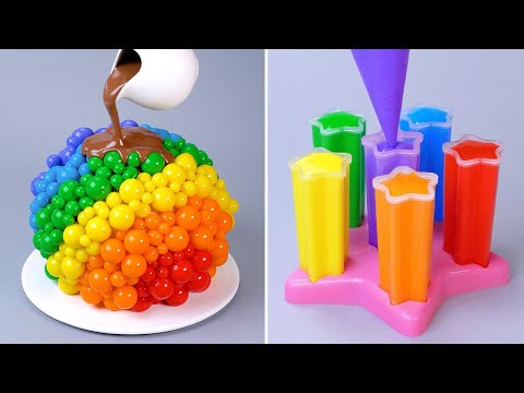 Indulgent Rainbow Cake Decorating Ideas | Delicious Chocolate Cake Tutorials | Transform Cake