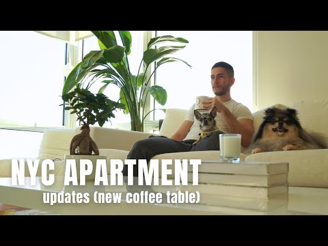 NYC Apartment Updates: Upgrading Our Living Room w/ a Coffee Table | Life in NYC