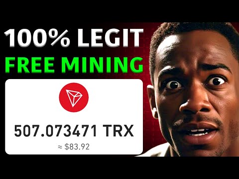 100% Free TRX Mining Site 2024 - No minimum withdraw 🤑