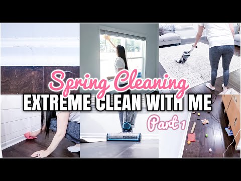 SPRING CLEAN WITH ME 2021 | EXTREME CLEANING MOTIVATION | EXTREME SPEED CLEANING