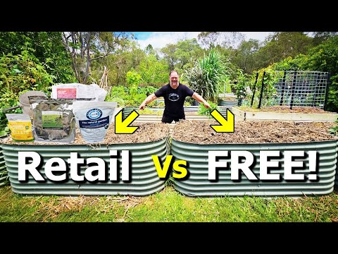 RETAIL Products Vs FREE Resources Garden Bed Preparation SHOWDOWN!