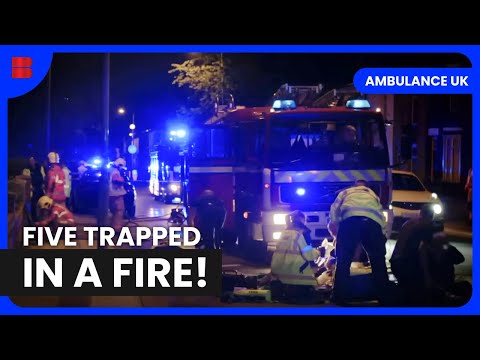 House Ablaze - Ambulance UK - Medical Documentary