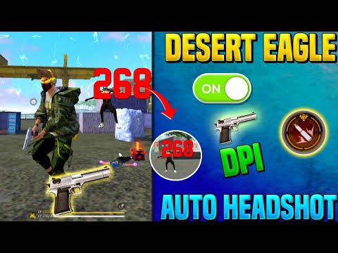 Desert Eagle One Tap Headshot Trick || Free Fire Me Headshot Kaise Mare || Khuni Gamers