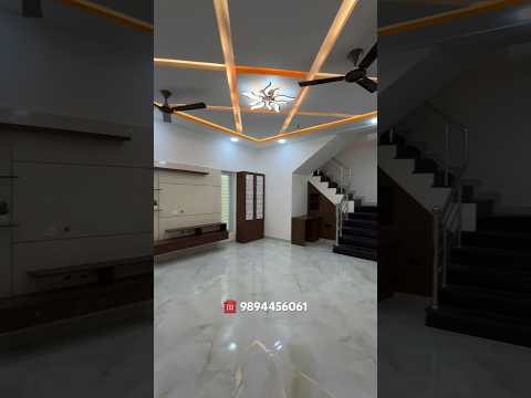 Unique-கான 3BHK மாடர்ன் வீடு🔥🔥 East House with Fantastic Balcony🤩 Full Details in Description