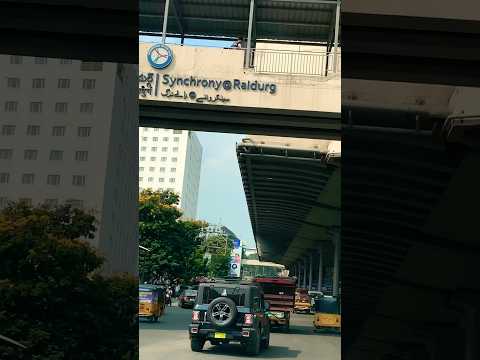 Hyderabad First Tunnel In Hitec City 🔥💯 #hyderabadrealestate #ktrtrs #ktr #ktrlive #itministerktr